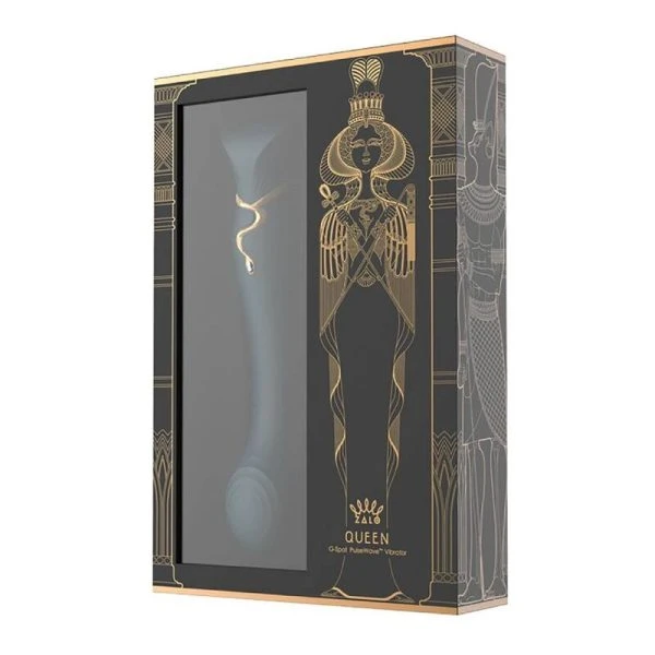 Zalo Queen G-Punt PulseWave Vibrator met Swarovski groen