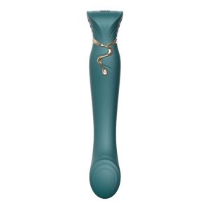 Zalo Queen G-Punt PulseWave Vibrator met Swarovski groen Zalo Queen G-Punt PulseWave Vibrator met Swarovski groen - Afbeelding 2