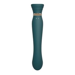 Zalo Queen G-Punt PulseWave Vibrator met Swarovski groen Zalo Queen G-Punt PulseWave Vibrator met Swarovski groen - Afbeelding 3
