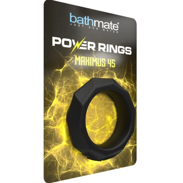 Bathmate Power Ring Maximus 45 superzachte siliconen penising Bathmate Power Ring Maximus 45 superzachte siliconen penising