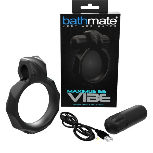 Bathmate Vibe Ring Maximus 55 Penis Ring with Vibrator