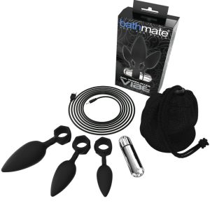 Bathmate Anale Trainingsset Vibe met 3 Plugs en Vibrator Bathmate Anale Trainingsset Vibe met 3 Plugs en Vibrator - Afbeelding 1