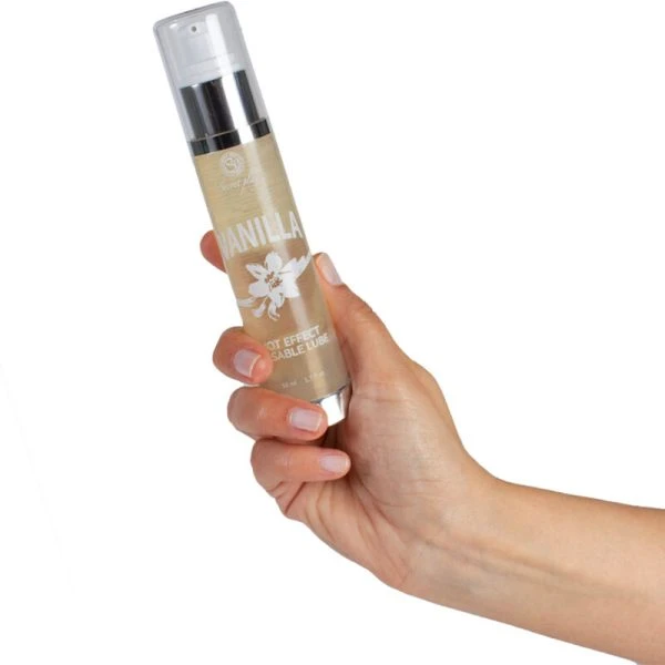 Secretplay Cosmetic 2-in-1-glijmiddel met warmte-effect Vanille 50 ml