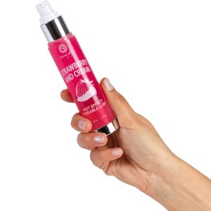 Secretplay Cosmetic 2-in-1 Glijmiddel met Warmte-effect Aardbei & Crème 50 ml Secretplay Cosmetic 2-in-1 Glijmiddel met Warmte-effect Aardbei & Crème 50 ml - Afbeelding 3