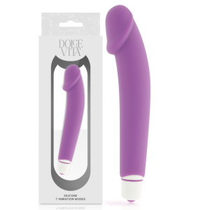 Dolce Vita Naturvibrator Realistic Purple Silicone met afneembare hoes Dolce Vita Naturvibrator Realistic Purple Silicone met afneembare hoes - Afbeelding 2