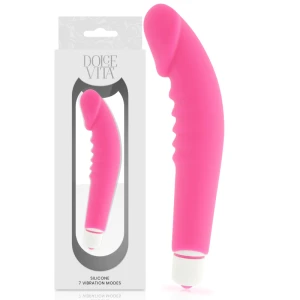 Dolce Vita Parelvibrator Realistic Pleasure Roze Silicone 158 x 31 mm