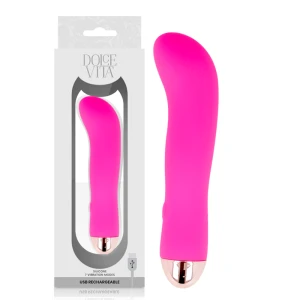 Dolce Vita wiederaufladbarer Minivibrator Zwei 7 Geschwindigkeiten, 13,2 cm