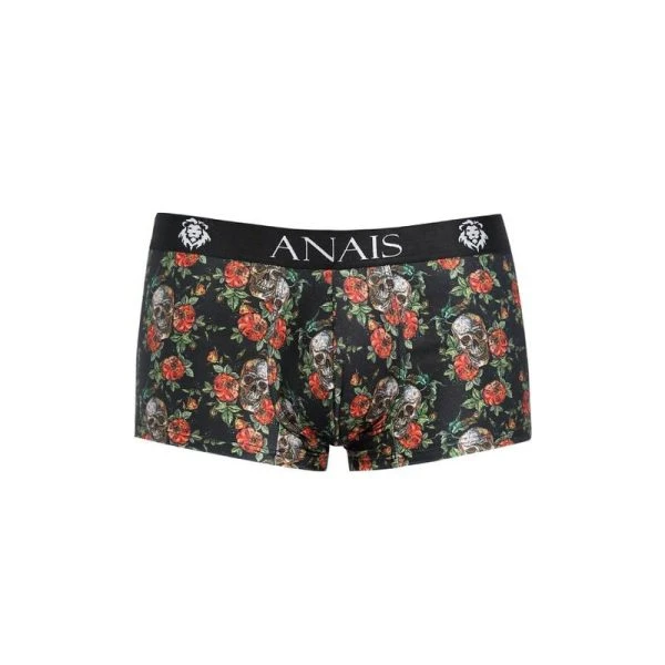 Anais MEN Boxer & Brief Power Boxer L mit Rosen- und Totenkopf-Print