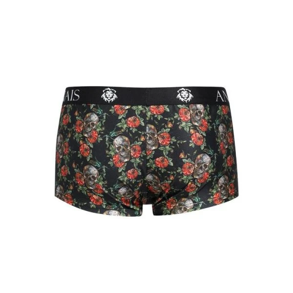 Anais MEN Boxer & Brief Power Boxer L mit Rosen- und Totenkopf-Print