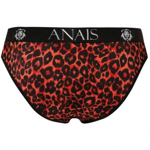 Anais MEN Slip & Thong Tribal Slip XL in Rot mit Animal-Print Anais MEN Slip & Thong Tribal Slip XL in Rot mit Animal-Print