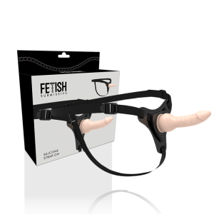 Fetish Submissive Harness Siliconen-Strap-On 16 cm Fetish Submissive Harness Siliconen-Strap-On 16 cm - Afbeelding 2