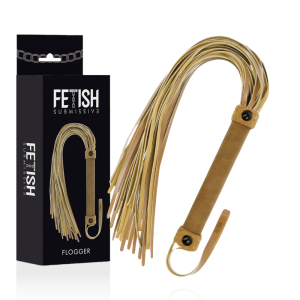 Fetish Submissive Origin vegan leren zweep 28 cm Fetish Submissive Origin vegan leren zweep 28 cm - Afbeelding 2