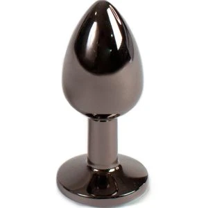 Secretplay Toys Anaalplug van aluminium gunmetal 7 cm