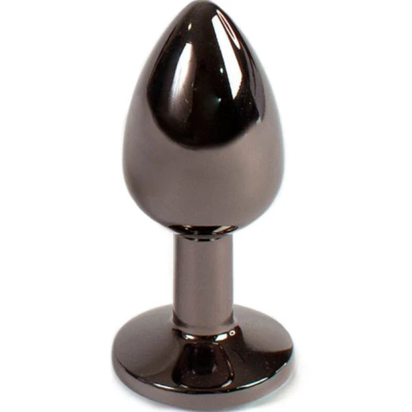 Secretplay Toys Analplug aus Aluminium Gunmetal 7 cm