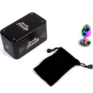 Secretplay Toys Anale plug van metaal Regenboog 7 cm Secretplay Toys Anale plug van metaal Regenboog 7 cm - Afbeelding 4