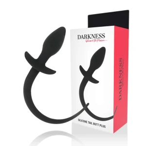 Darkness Anal Siliconen Anaalplug 28 cm zwart