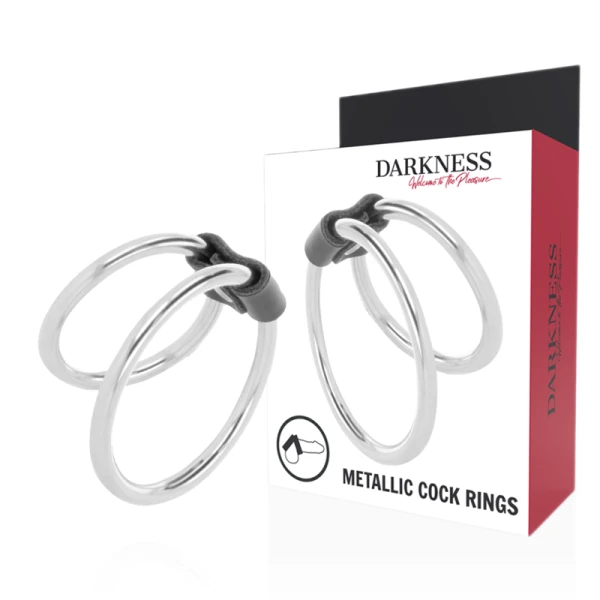 img_142927_2706c2886969097b206db6c59fe6a478_1.png Darkness Sensations Doppelter Penisring aus nickelfreiem Metall