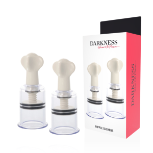 Darkness Sensations Transparante Nippelzuiger 3,1 cm binnendiameter Darkness Sensations Transparante Nippelzuiger 3,1 cm binnendiameter - Afbeelding 1