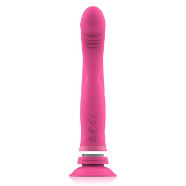 Intense High Tech Michelangelo Silikon-Vibrator met Zuignap, Roze