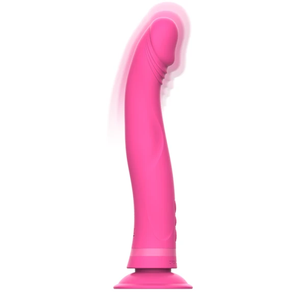 Intense High Tech Michelangelo Silikon-Vibrator met Zuignap, Roze