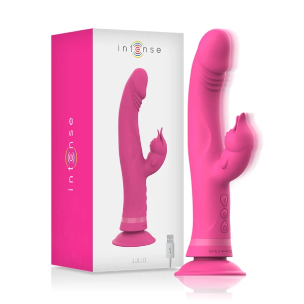 img_143182_3298011839a5acfdbdd8bfbae8529547_1.png Intense High Tech Rabbit-Vibrator Julio Rosa Silikon