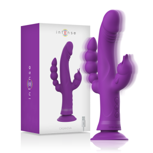 Intense High Tech Casanova Rabbit Vibrator with 3 Motors, purple Intense High Tech Casanova Rabbit Vibrator with 3 Motors, purple - Image 1