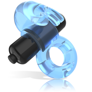 Intense FOR HIM Vibratie-ring Rabbit Ring blauw Intense FOR HIM Vibratie-ring Rabbit Ring blauw - Afbeelding 2