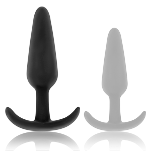 Black&silver Hansel Anaalplug van zijdezacht siliconen met medium handvat Black&silver Hansel Anaalplug van zijdezacht siliconen met medium handvat - Afbeelding 3