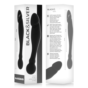 Black&silver Karl G-punt-dildo van siliconen Black&silver Karl G-punt-dildo van siliconen - Afbeelding 5