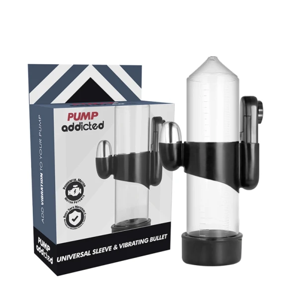 Pump Addicted vibrerende bal voor penis pomp