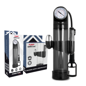 Pump Addicted RX9 Penispomp met kalibrator zwart Pump Addicted RX9 Penispomp met kalibrator zwart - Afbeelding 2