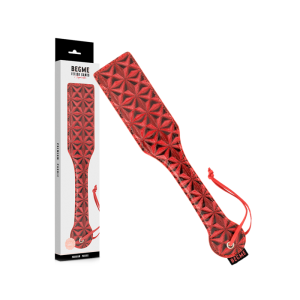 Begme RED Edition vegan lederen schep voor BDSM-spelletjes Begme RED Edition vegan lederen schep voor BDSM-spelletjes - Afbeelding 2
