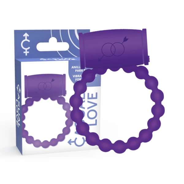 Casual Love Vibratorring 25 Paar Violett met clitorisstimulatie