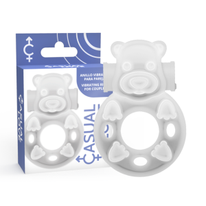 Casual Love Penisring met clitorisstimulator 26 transparant Casual Love Penisring met clitorisstimulator 26 transparant - Afbeelding 1