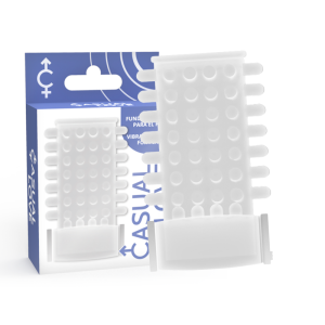 Casual Love Vibrator-Penishuls met ring, transparant Casual Love Vibrator-Penishuls met ring, transparant - Afbeelding 3