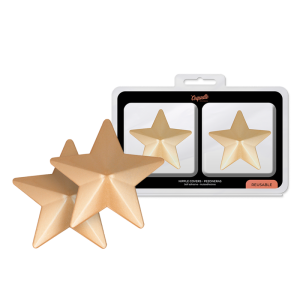 Coquette Accessories Ster-tepelbedekkingen Chic Desire, goud Coquette Accessories Ster-tepelbedekkingen Chic Desire, goud - Afbeelding 1