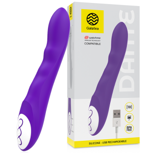 Galatea Dante Violette Vibrator met Watchme-afstandsbediening Galatea Dante Violette Vibrator met Watchme-afstandsbediening - Afbeelding 2