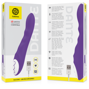 Galatea Dante Violette Vibrator met Watchme-afstandsbediening Galatea Dante Violette Vibrator met Watchme-afstandsbediening - Afbeelding 3