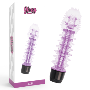 Glossy Axel Vibrator Lila, Jelly-Vibrator met TPE-Platinum, 14 cm Glossy Axel Vibrator Lila, Jelly-Vibrator met TPE-Platinum, 14 cm - Afbeelding 1