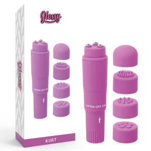 Glossy Kurt Pocket Massager Minivibrator Lila Glossy Kurt Pocket Massager Minivibrator Lila – Bild 1