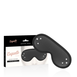Coquette Fantasy vegan leren masker Chic Desire met neopreen voering Coquette Fantasy vegan leren masker Chic Desire met neopreen voering - Afbeelding 1