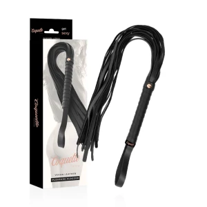 Coquette Fantasy Rijzweep van vegan leer, 28 cm