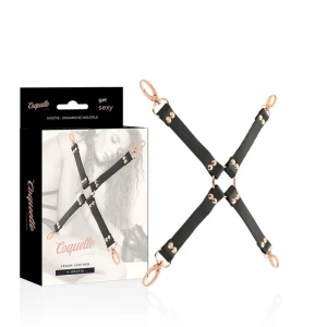 Coquette Fantasy Hog Tie Boeiing van vegan leer