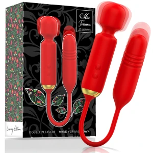 MIA Toscana Dubbel Genot Magie + OP EN NEER Opgelegde Vibrator