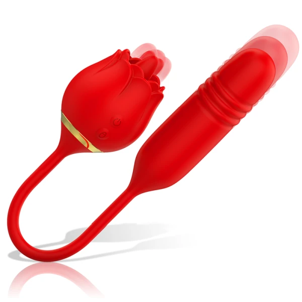 MIA Opbindvibrator Dubbel Genot Likken + Op en Neer