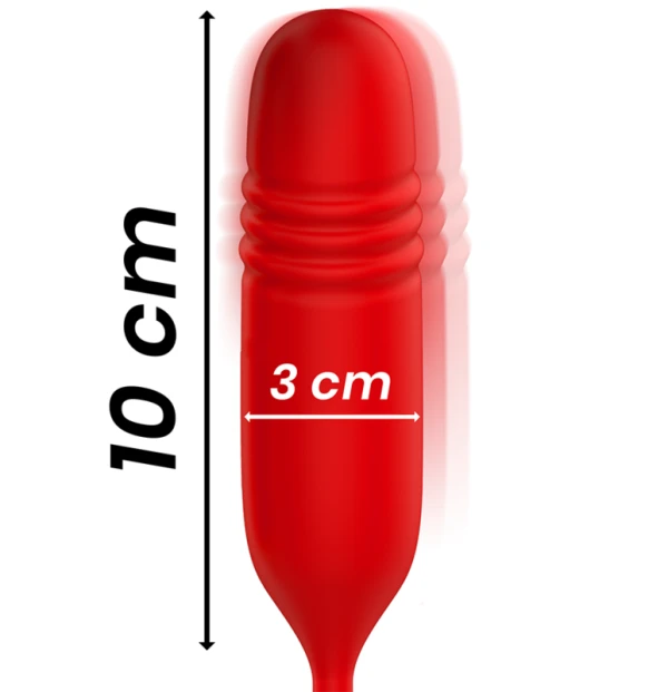 MIA Opbindvibrator Dubbel Genot Likken + Op en Neer