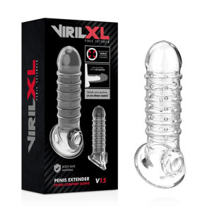 Virilxl Penisverlängerung en Penishuls V15 transparant Virilxl Penisverlängerung en Penishuls V15 transparant - Afbeelding 2