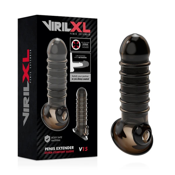 Virilxl Penisverlenging en Penishuls V15 Zwart Virilxl Penisverlenging en Penishuls V15 Zwart