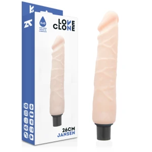 Loveclone Jansen Selbstschmierender Vibrator 26 x 4,3 cm