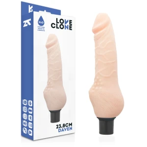 Loveclone Daven Dildo mit Selbstschmierung realistisch 23,8 cm